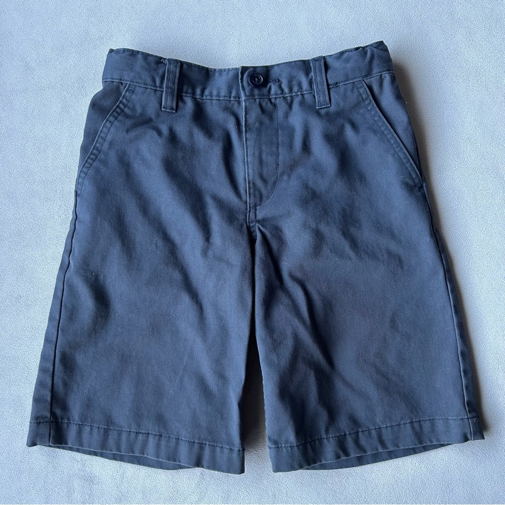 Old Navy ~ 100% Cotton Shorts ~ Navy Blue ~ Boys Size 7